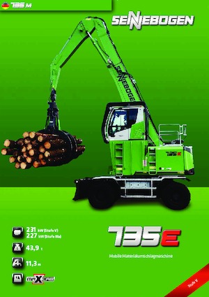 Umschlagmaschinen Sennebogen 735M E