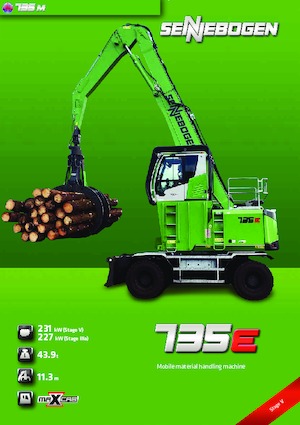 Umschlagmaschinen Sennebogen 735M E