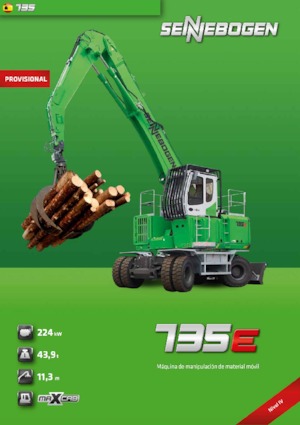 Umschlagmaschinen Sennebogen 735M E