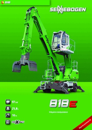 Umschlagmaschinen Sennebogen 818M E