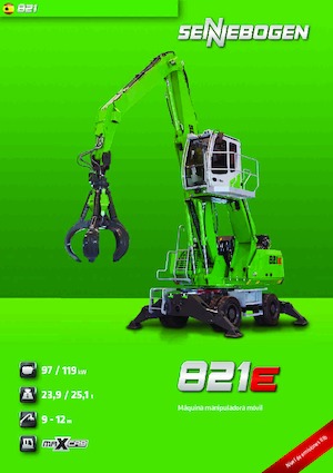 Umschlagmaschinen Sennebogen 821M E