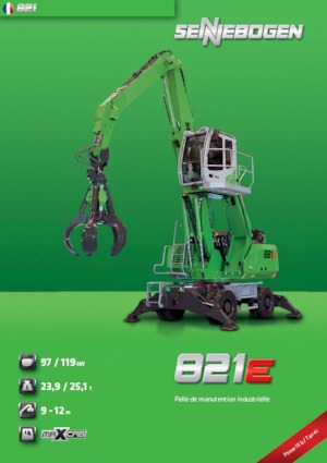 Umschlagmaschinen Sennebogen 821M E