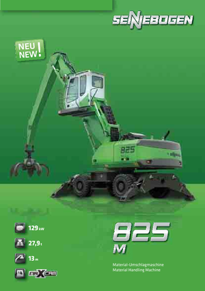 Mobilbagger Sennebogen 825 M