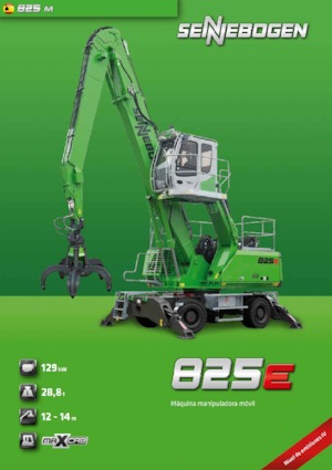 Umschlagmaschinen Sennebogen 825M E 