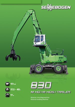 Mobilbagger Sennebogen 830 M-HD