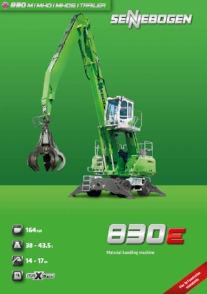 Mobilbagger Sennebogen 830 M