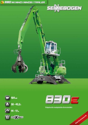 Umschlagmaschinen Sennebogen 830M E 