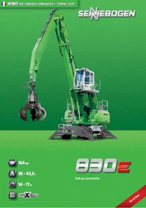Umschlagmaschinen Sennebogen 830M E 