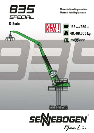 Mobilbagger Sennebogen 835 M-special