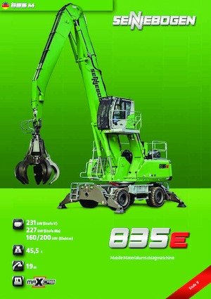 Umschlagmaschinen Sennebogen 835M E