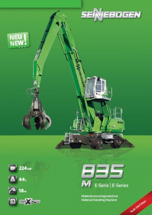 Umschlagmaschinen Sennebogen 835M E