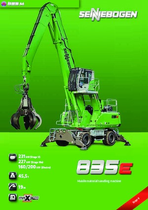 Umschlagmaschinen Sennebogen 835M E