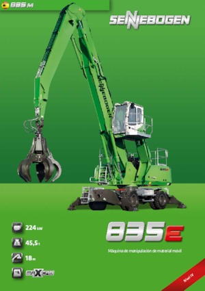 Umschlagmaschinen Sennebogen 835M E