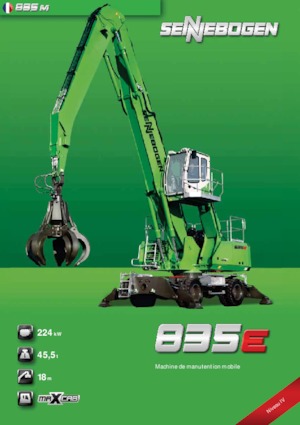 Umschlagmaschinen Sennebogen 835M E