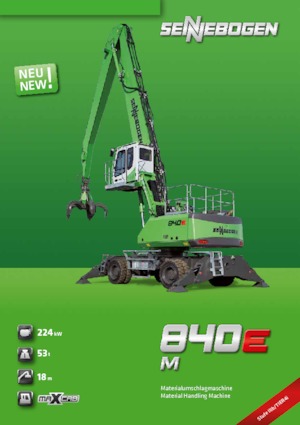 Mobilbagger Sennebogen 840 M