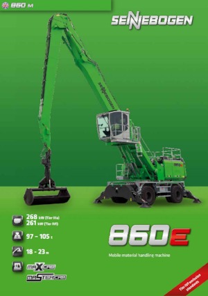 Umschlagmaschinen Sennebogen 860M E Hybrid