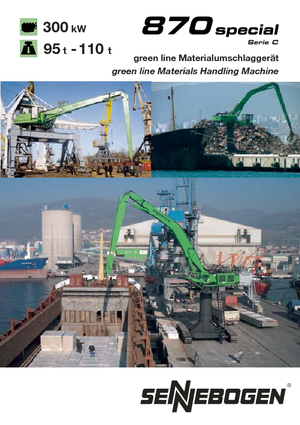 Mobilbagger Sennebogen 870 M-special