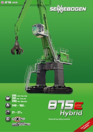 Umschlagmaschinen Sennebogen 875 M