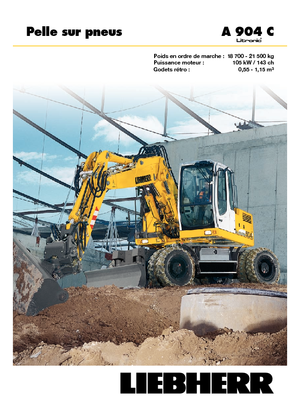 Mobilbagger Liebherr A 904 C Litronic