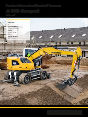 Mobilbagger Liebherr A 913 Compact Litronic G6.0