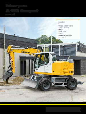 Mobilbagger Liebherr A 913 Compact Litronic G6.0