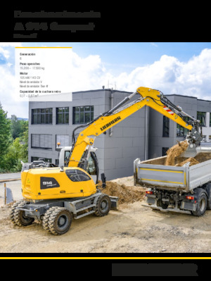 Mobilbagger Liebherr A 914 Compact Litronic G6.0