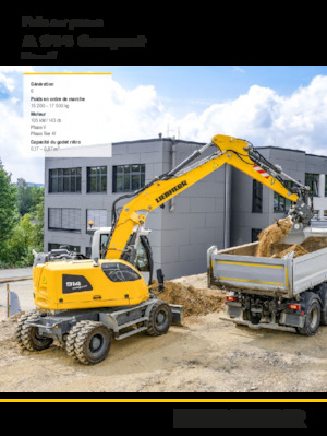 Mobilbagger Liebherr A 914 Compact Litronic G6.0