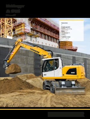 Mobilbagger Liebherr A 916 Litronic G6.0