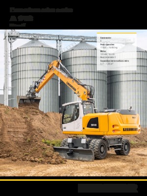 Mobilbagger Liebherr A 918 Litronic G6.0