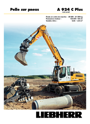 Mobilbagger Liebherr A 924 C Plus Litronic
