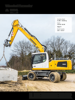 Mobilbagger Liebherr A 924 Litronic G6.0