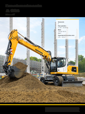 Mobilbagger Liebherr A 924 Litronic G6.0
