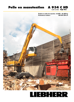 Mobilbagger Liebherr A 934 C HD Litronic High Rise