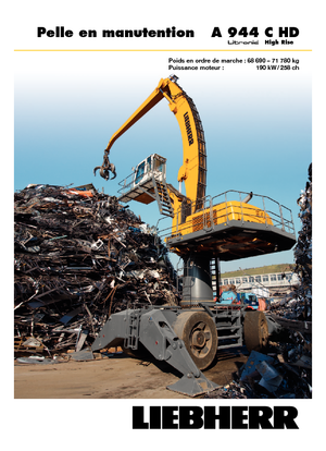 Mobilbagger Liebherr A 944 C HD Litronic High Rise