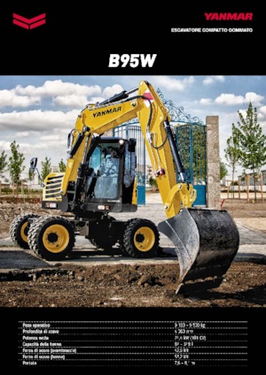 Mobilbagger Yanmar B95W