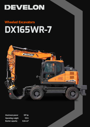 Mobilbagger Develon DX165WR-7 