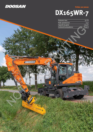 Mobilbagger Doosan DX165WR-7