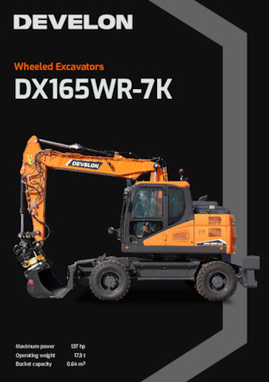Mobilbagger Develon DX165WR-7K