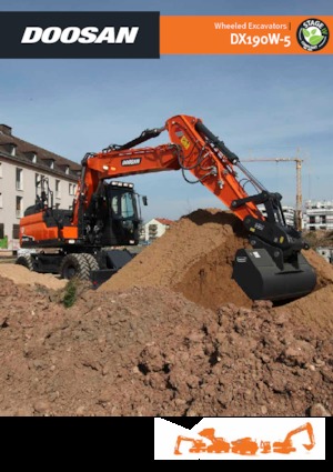 Mobilbagger Doosan DX190W-5