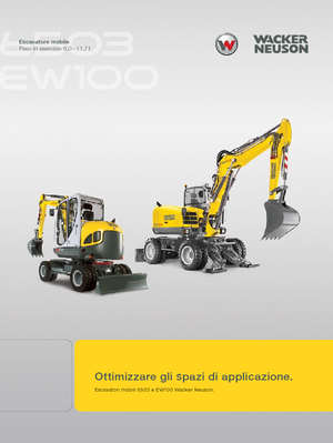 Mobilbagger Wacker Neuson EW 100