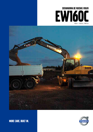 Mobilbagger Volvo EW160C