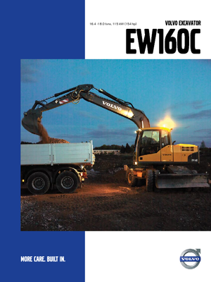Mobilbagger Volvo EW160C