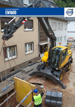 Mobilbagger Volvo EW160D