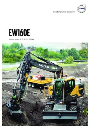 Mobilbagger Volvo EW160E