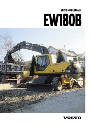 Mobilbagger Volvo EW180B