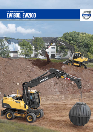 Mobilbagger Volvo EW210D