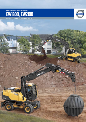 Mobilbagger Volvo EW210D