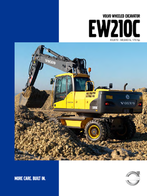 Mobilbagger Volvo EW210C