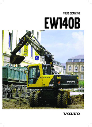 Mobilbagger Volvo EW140B
