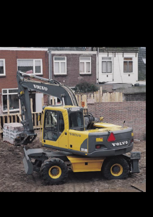 Mobilbagger Volvo EW160B